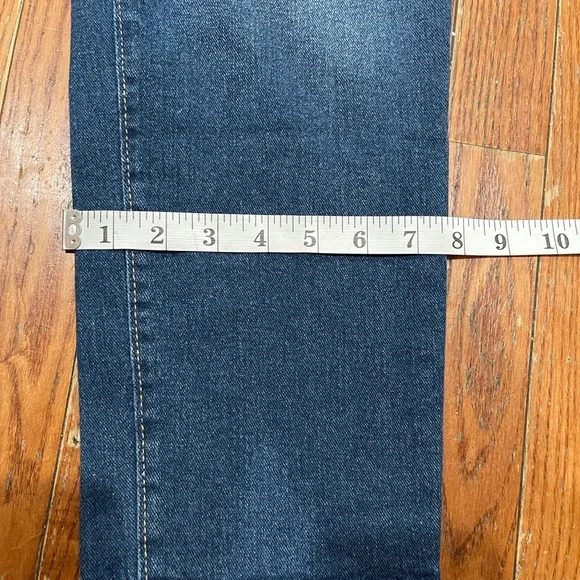 Energie Dark Blue Distressed Boyfriend Jeans - Picture 2 of 10